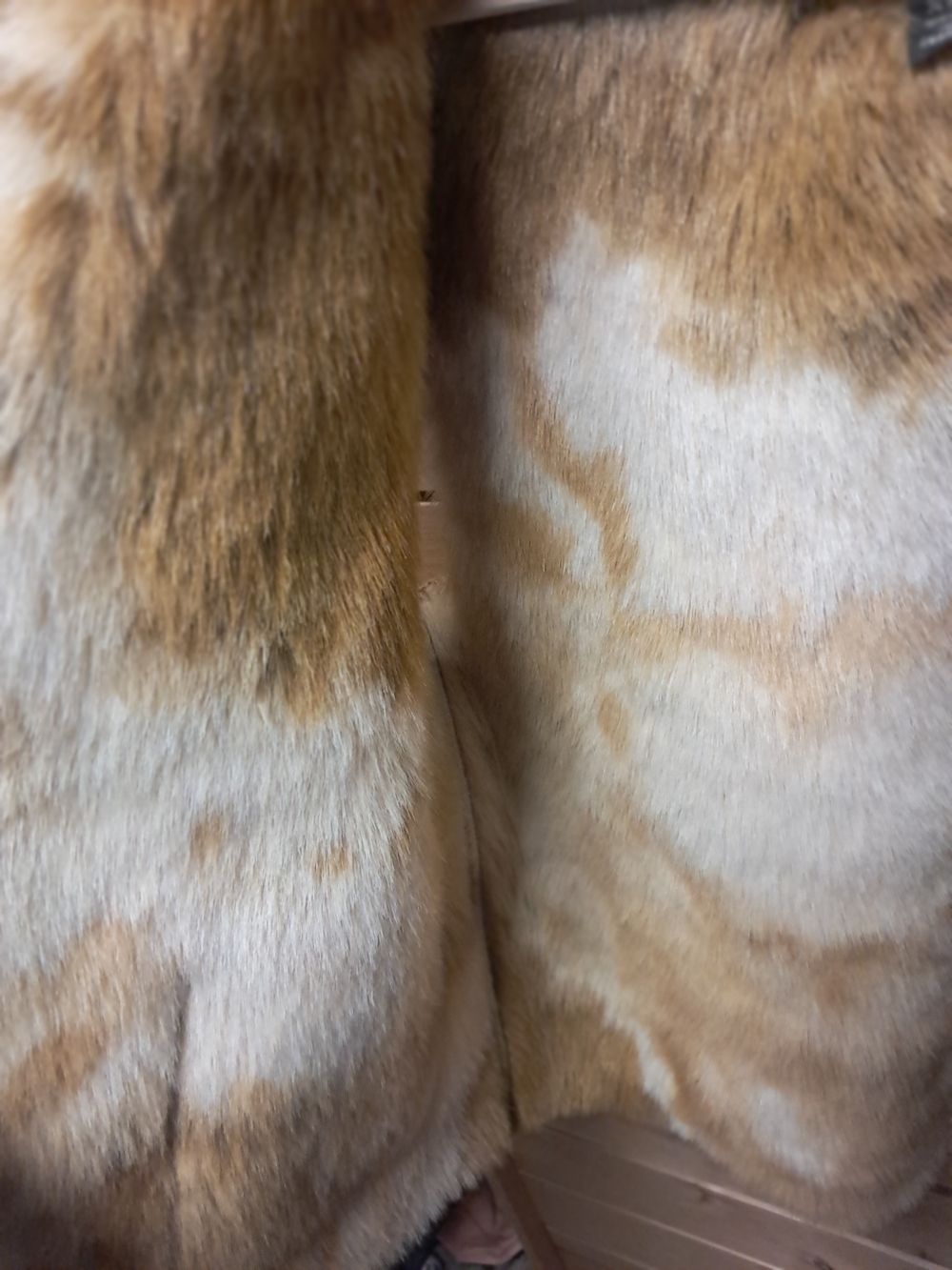 Vintage County Clothing Co Cheyenne Collection Faux Suede Fur Vest XL Canada - Picture 5 of 6